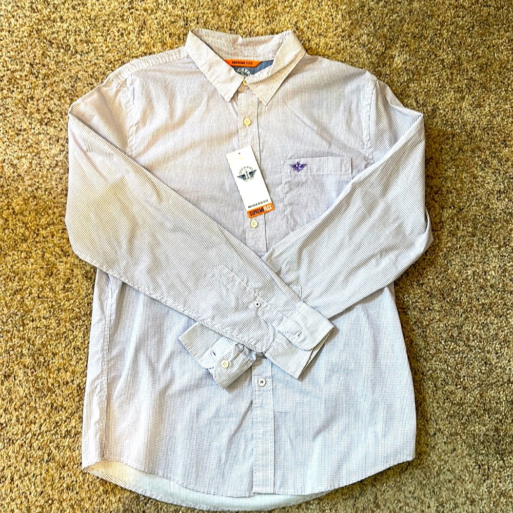 Men's Dockers button down long sleeve shirt